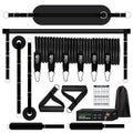 Pilates bar kit with resistance bands by Glow Ritual