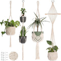 Macrame plant hangers by Glow Ritual