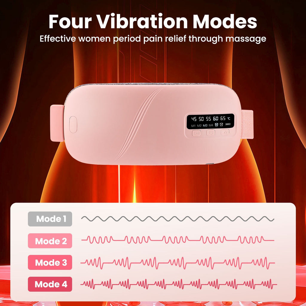 Portable cordless heating belt by Glow Ritual