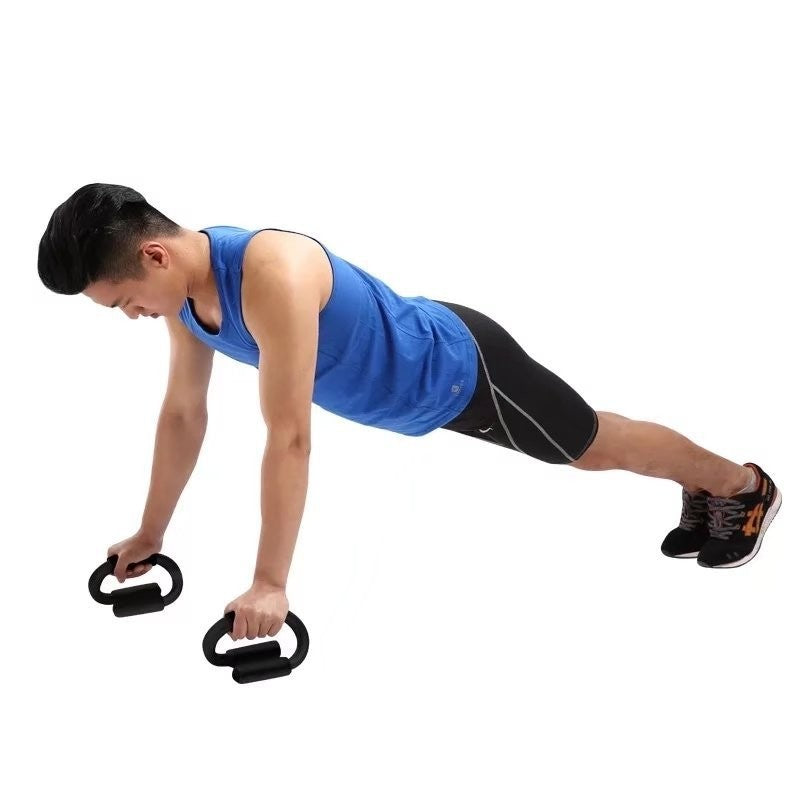 S-shaped push-up bars pair by Glow Ritual