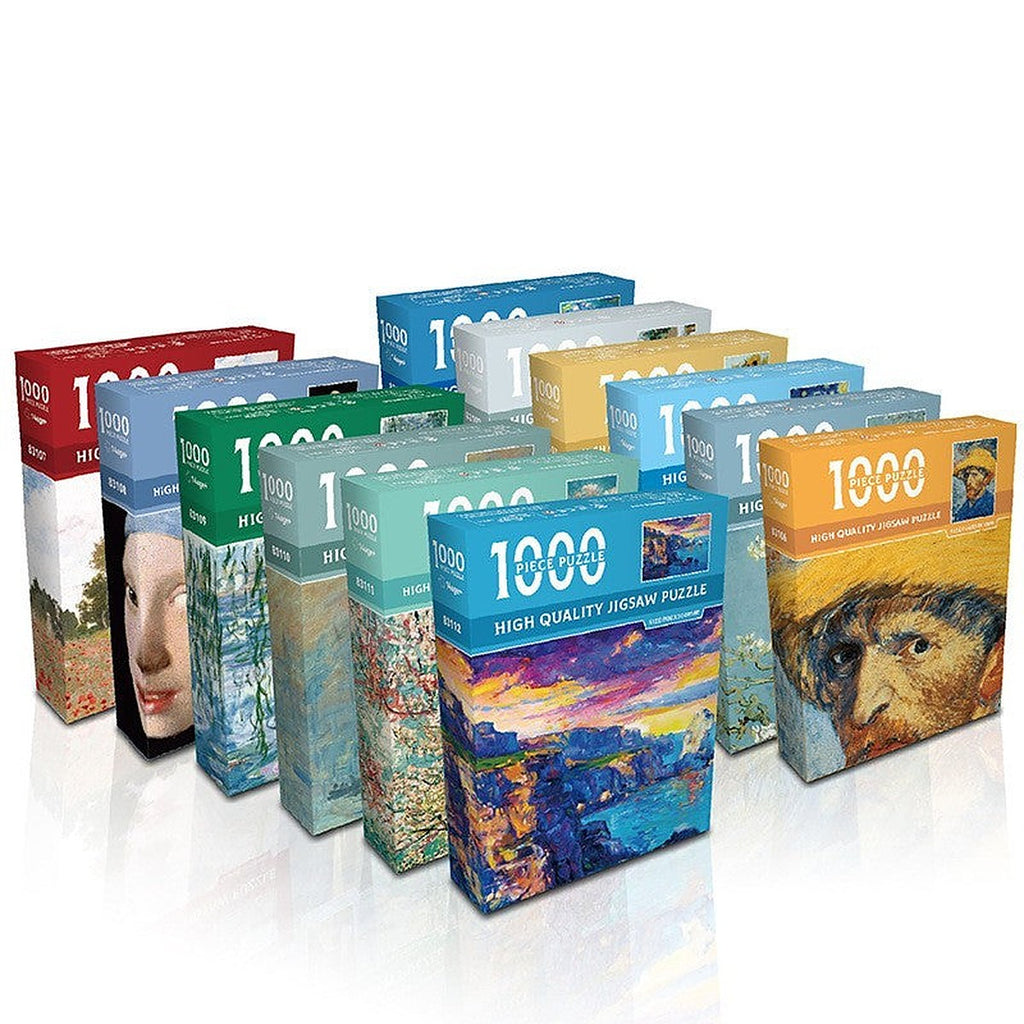 1000 piece jigsaw puzzle by Glow Ritual