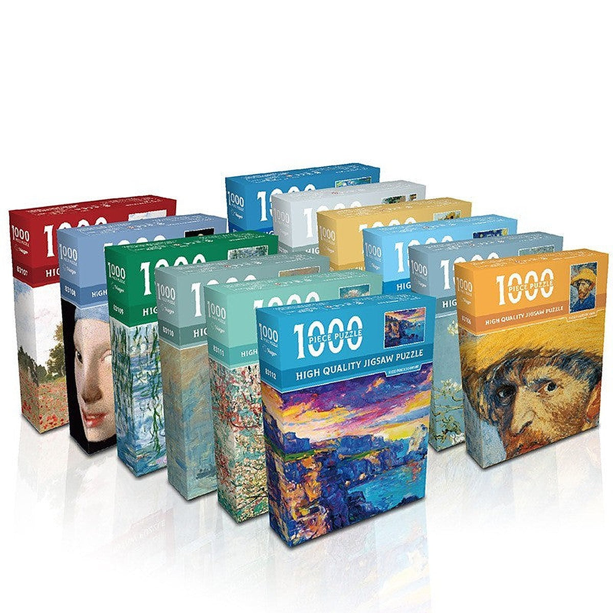1000 piece jigsaw puzzle by Glow Ritual
