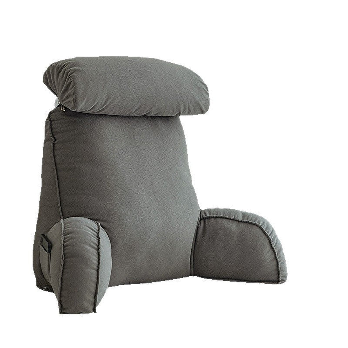 Bed rest reading pillow with arms by Glow Ritual