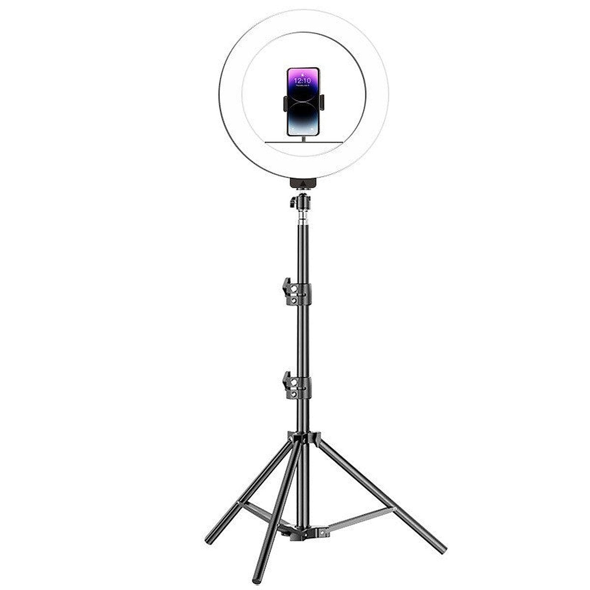 10-inch desk ring light with tripod by Glow Ritual