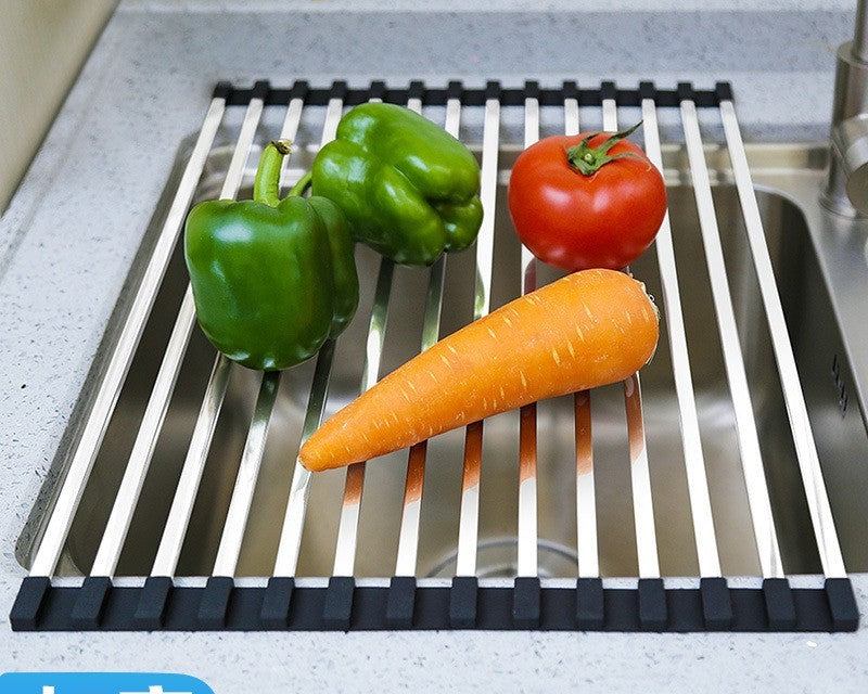 Roll-up dish drying rack by Glow Ritual