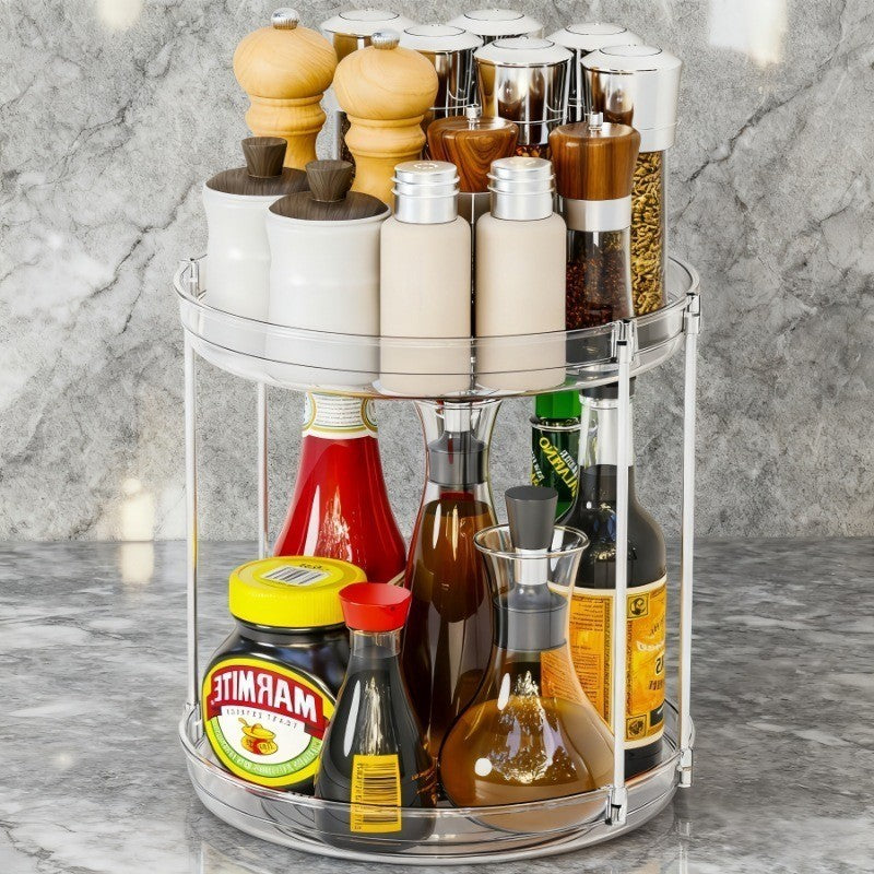 Rotating skincare organizer by Glow Ritual