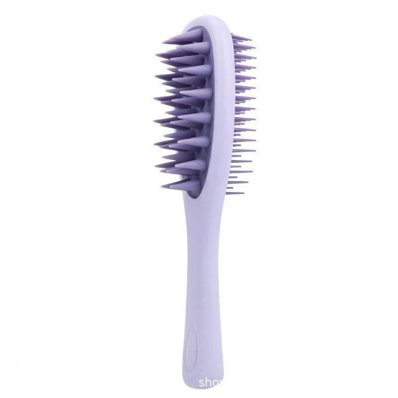 Scalp massager shampoo brush with handle by Glow Ritual