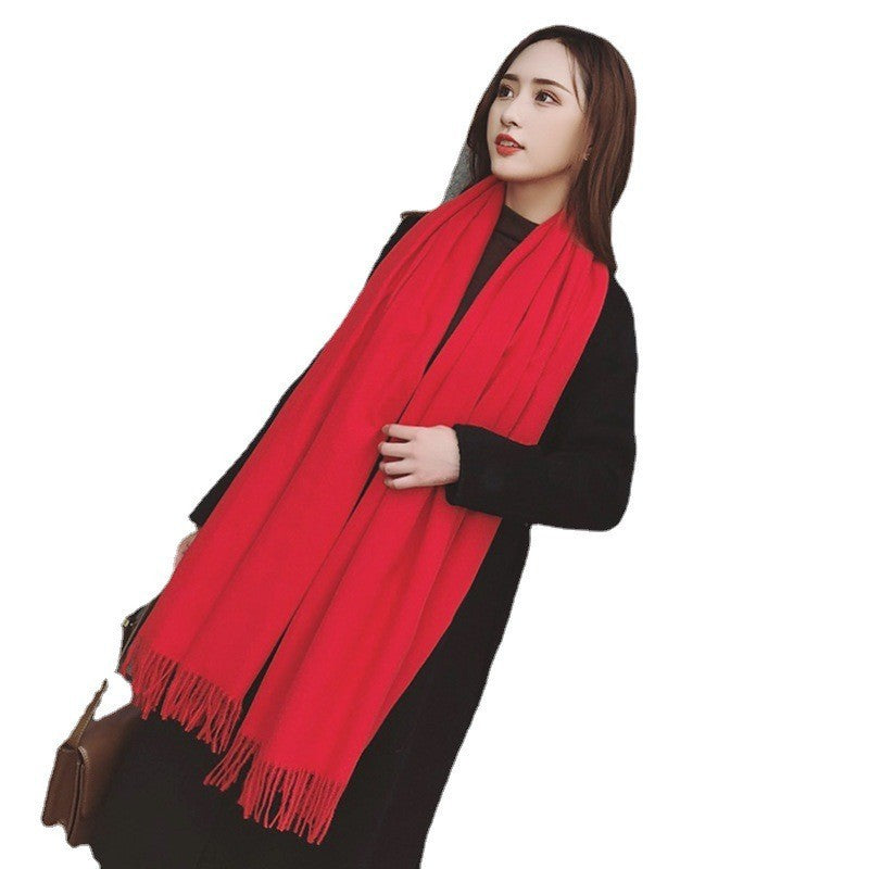 Cashmere-feel scarf by Glow Ritual