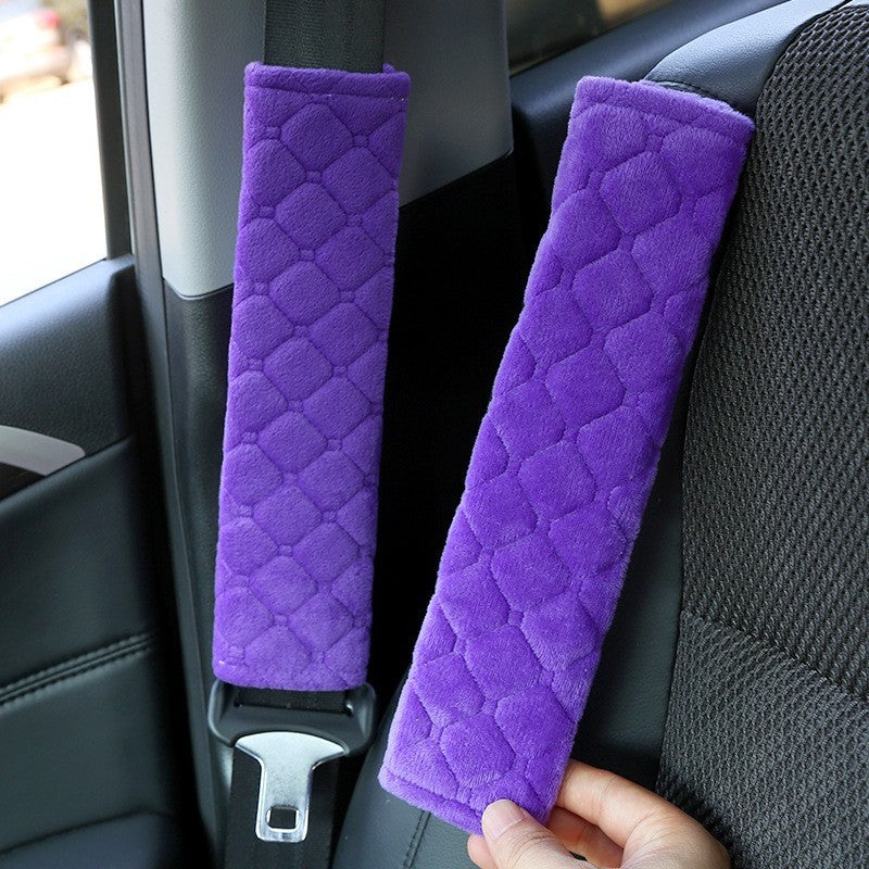Soft seat belt shoulder pads by Glow Ritual