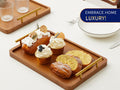 Bamboo serving tray by Glow Ritual