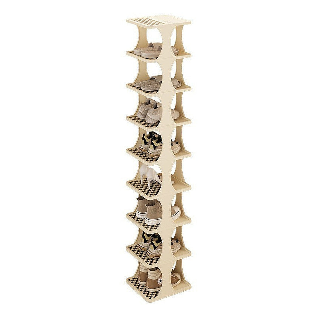 Stackable shoe rack by Glow Ritual