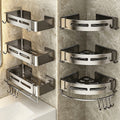 No-drill corner shower caddy by Glow Ritual