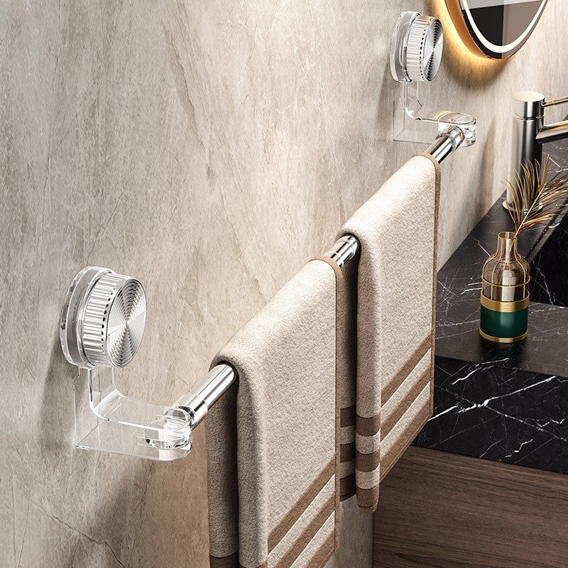 Suction towel bar by Glow Ritual
