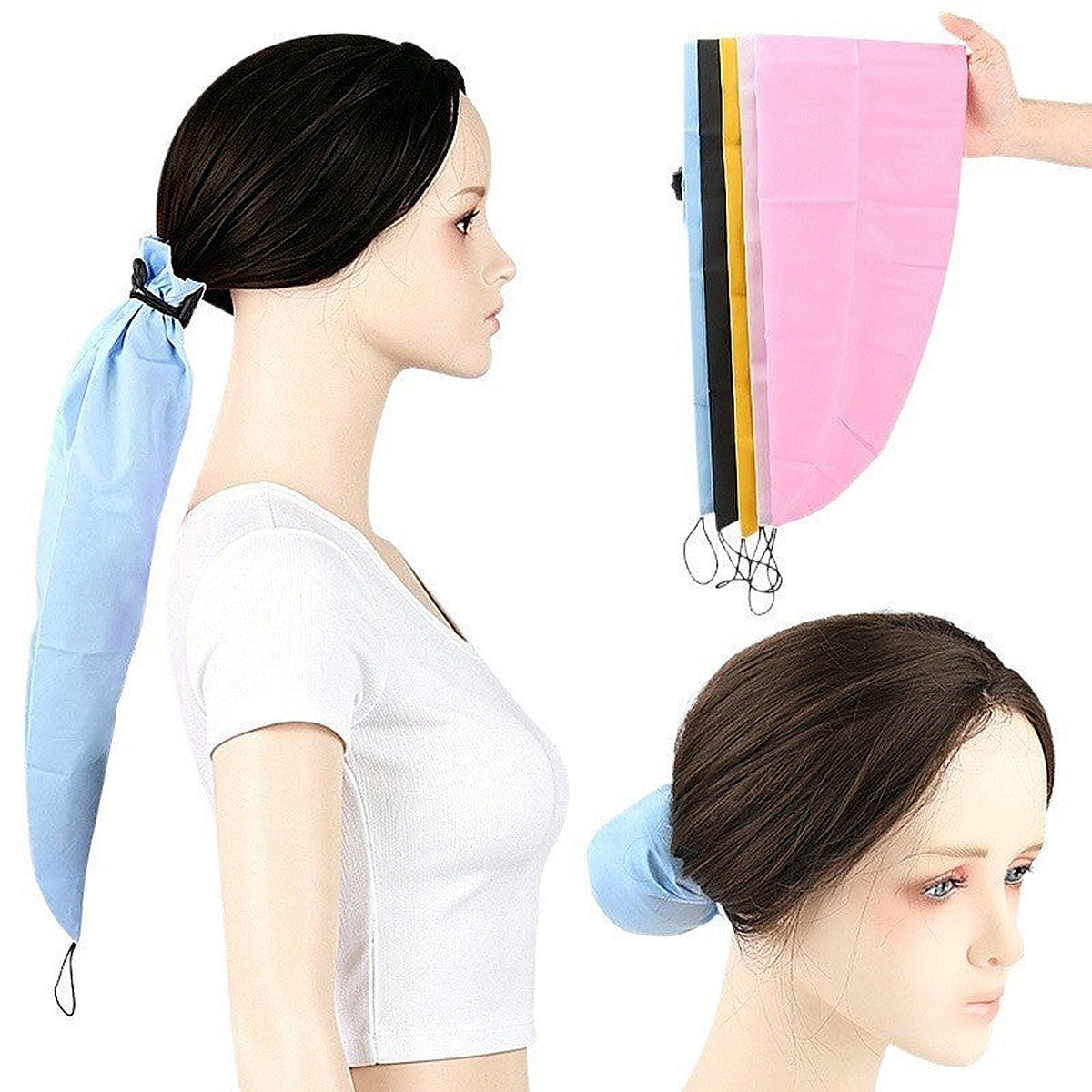 Reusable waterproof shower cap by Glow Ritual