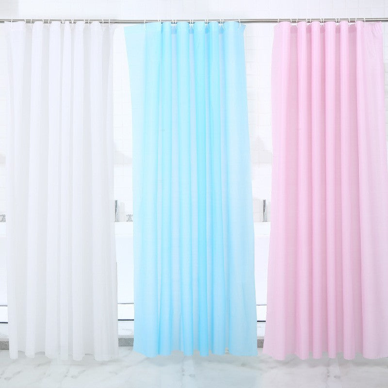 Waterproof shower curtain by Glow Ritual