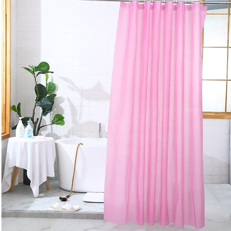 Waterproof shower curtain by Glow Ritual