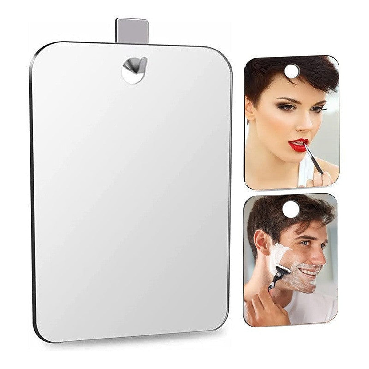 Fogless shower mirror by Glow Ritual