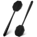 Long-handle silicone body scrubber by Glow Ritual