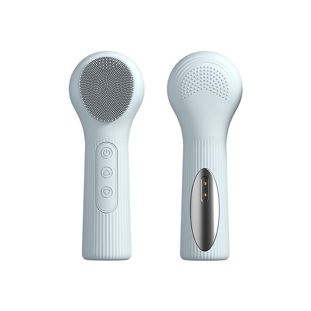 Heated silicone facial cleansing brush by Glow Ritual