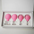 Silicone facial cupping set by Glow Ritual