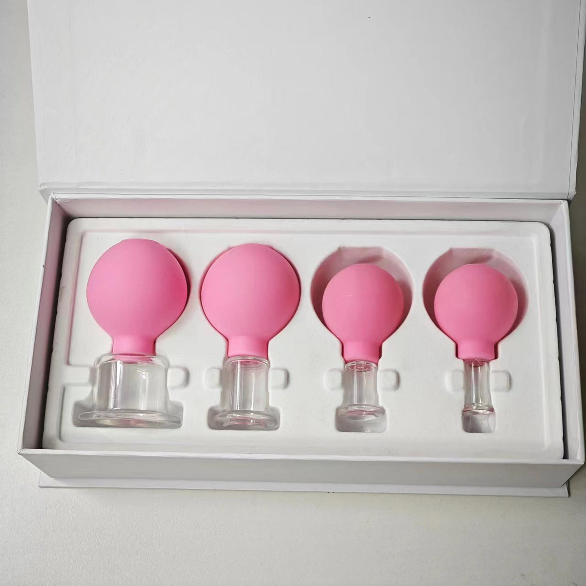 Silicone facial cupping set by Glow Ritual