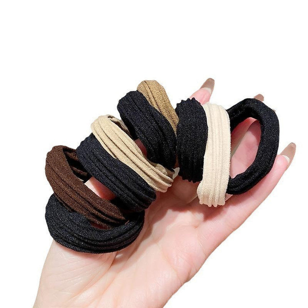 Thick seamless hair ties 10-pack by Glow Ritual