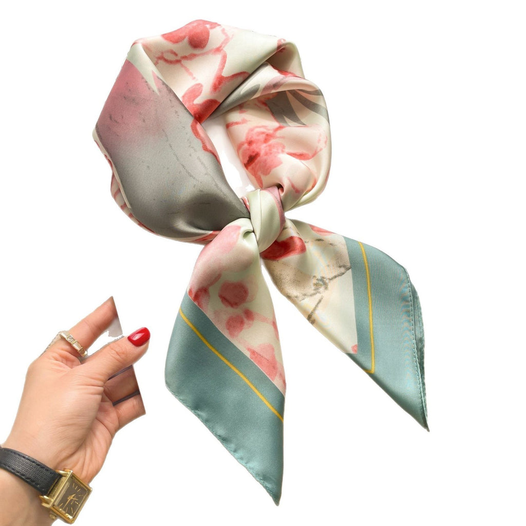 Mulberry silk hair scarf by Glow Ritual