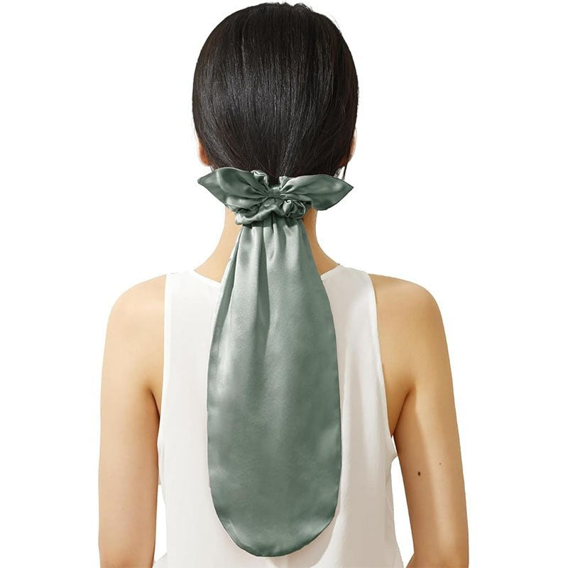 Satin sleep cap for long hair by Glow Ritual