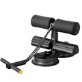 Suction cup sit-up bar with resistance rope by Glow Ritual