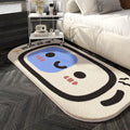 Washable bedside rug by Glow Ritual