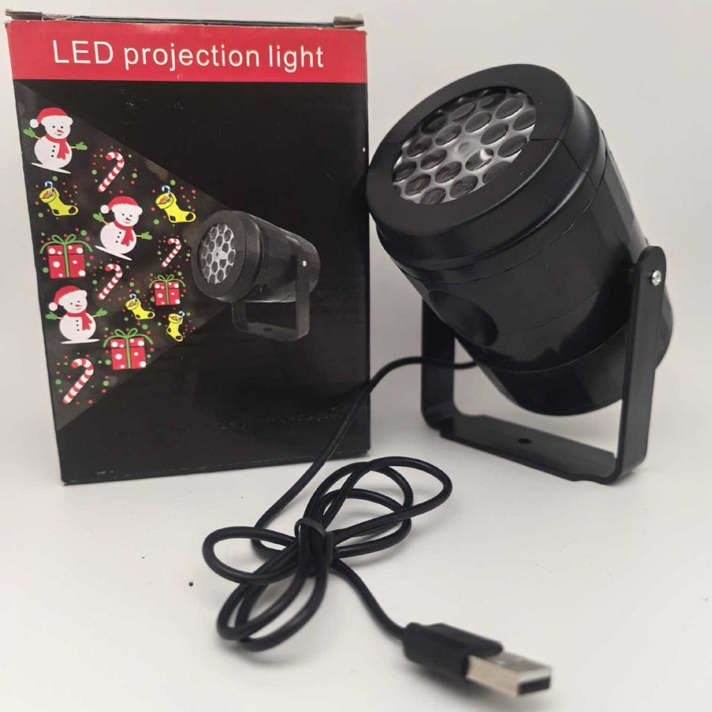 Snowflake projector light by Glow Ritual