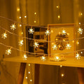 Snowflake string lights by Glow Ritual