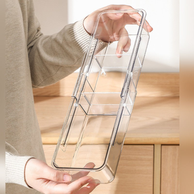 Adjustable drawer divider organizer by Glow Ritual