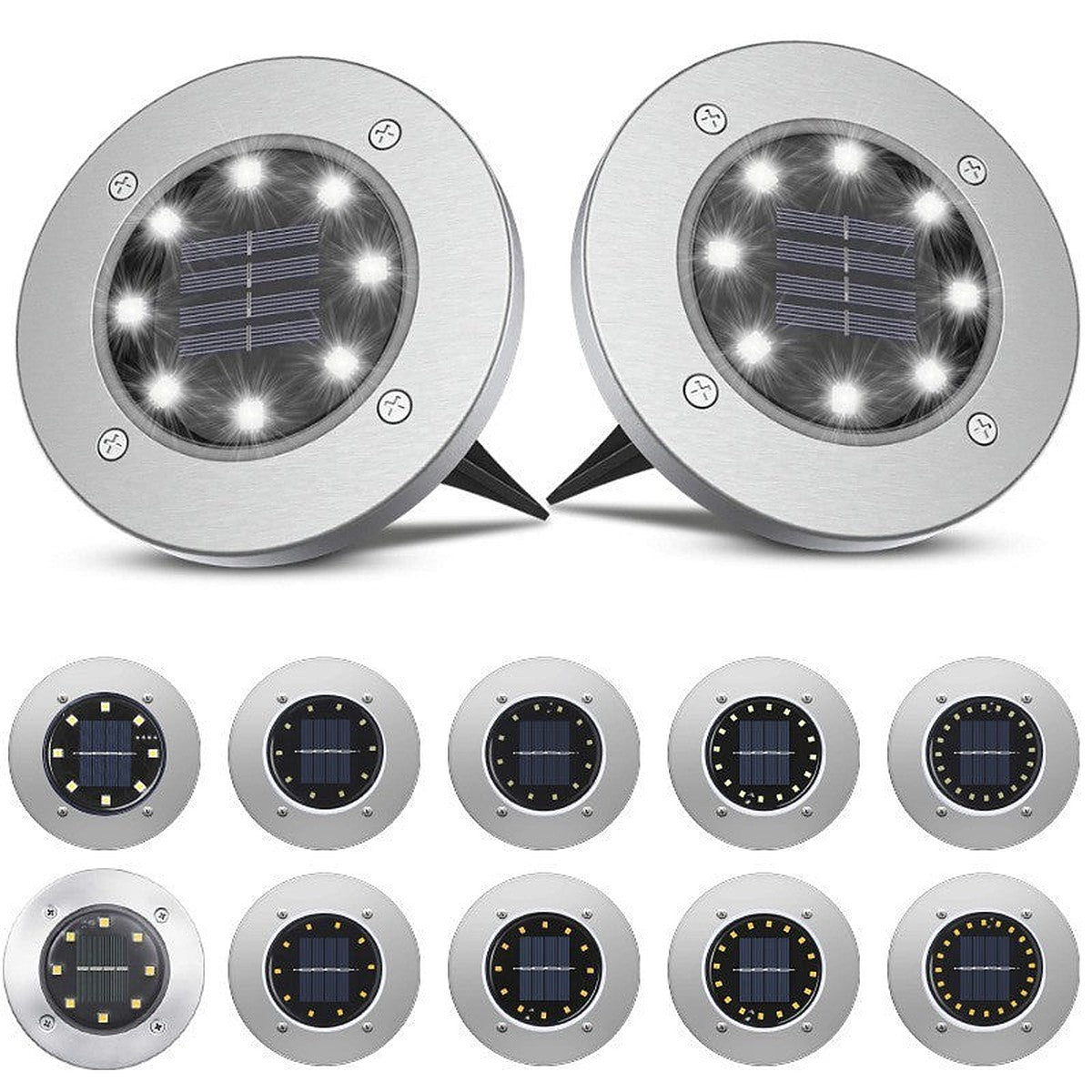 Solar pathway lights by Glow Ritual
