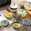 Pumpkin soup bowl with lid by Glow Ritual