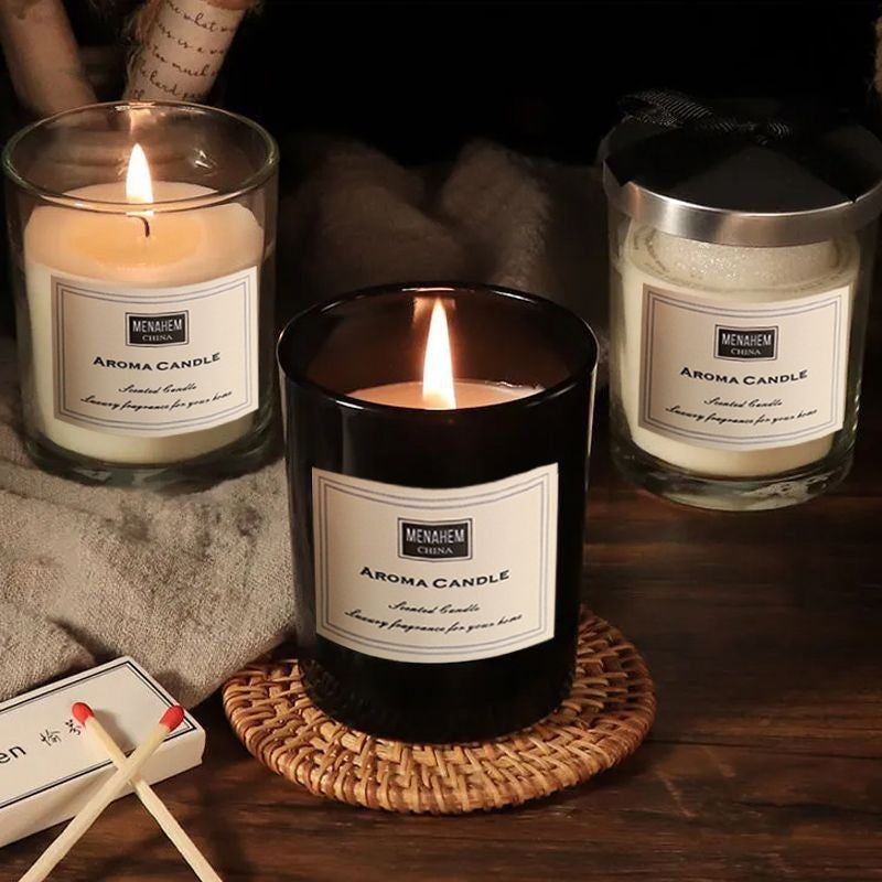 Soy wax scented candle by Glow Ritual