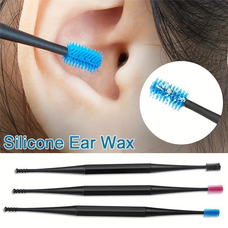 Spiral silicone ear cleaner by Glow Ritual