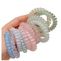 Spiral coil hair ties by Glow Ritual