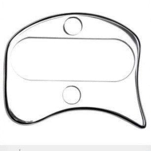 Stainless steel gua sha body tool by Glow Ritual