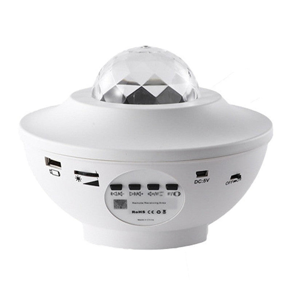 Galaxy star projector night light by Glow Ritual