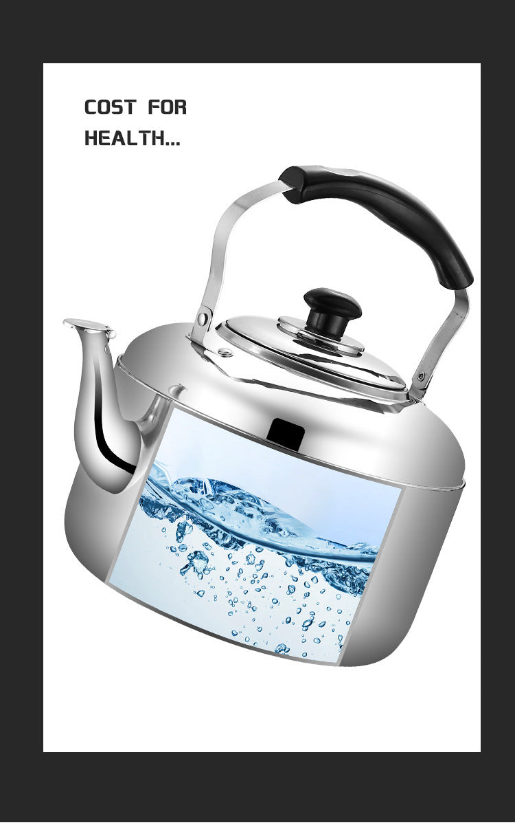 Whistling Tea Kettle – 304 Stainless Stovetop Kettle (3 or 4 qt)