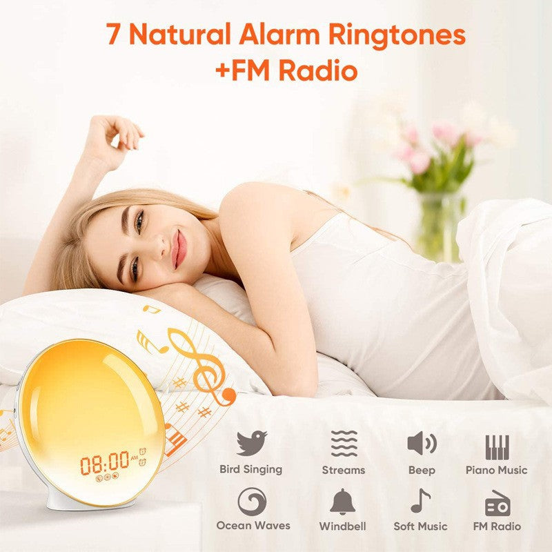 Sunrise alarm clock wake-up light by Glow Ritual