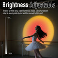 Sunset projection lamp by Glow Ritual