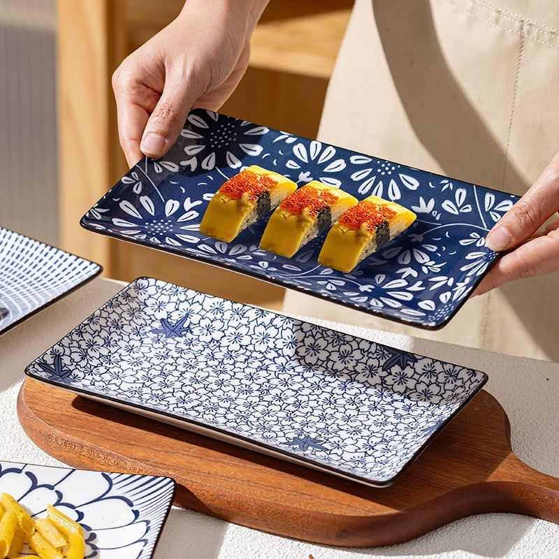 Japanese sushi plates by Glow Ritual
