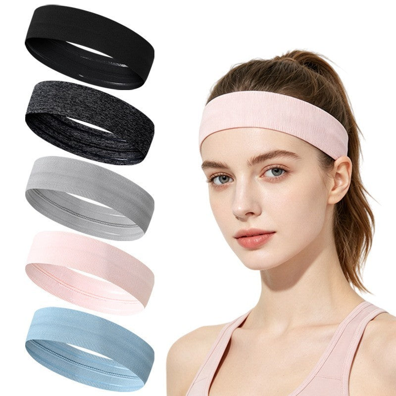Silicone grip sweat headband by Glow Ritual