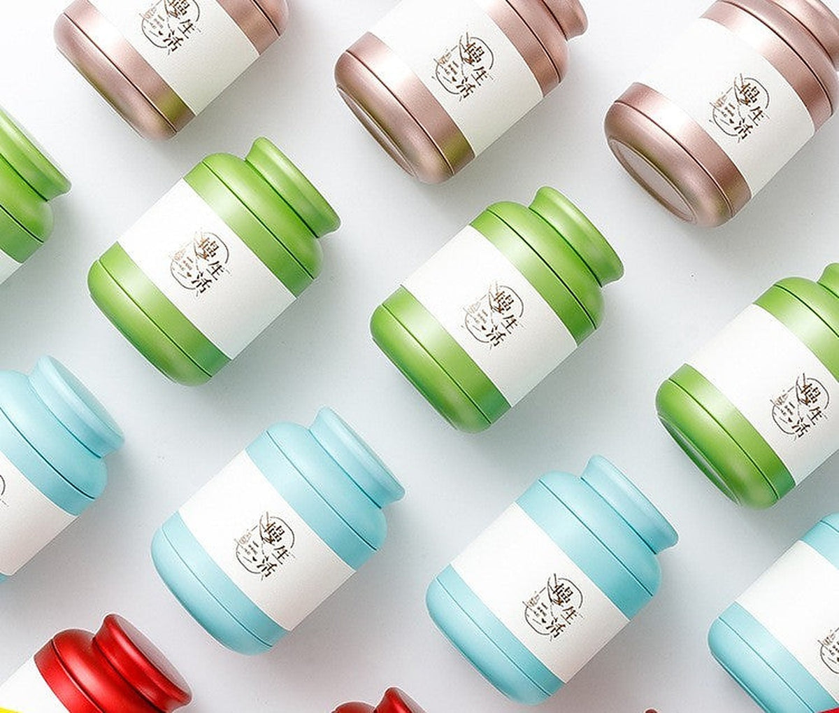 Tea tin canister set by Glow Ritual