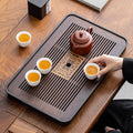Bamboo tea tray by Glow Ritual