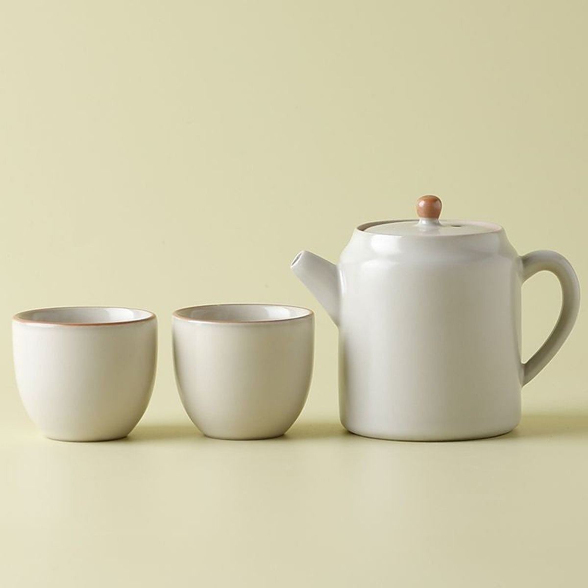 Ceramic teapot with infuser by Glow Ritual