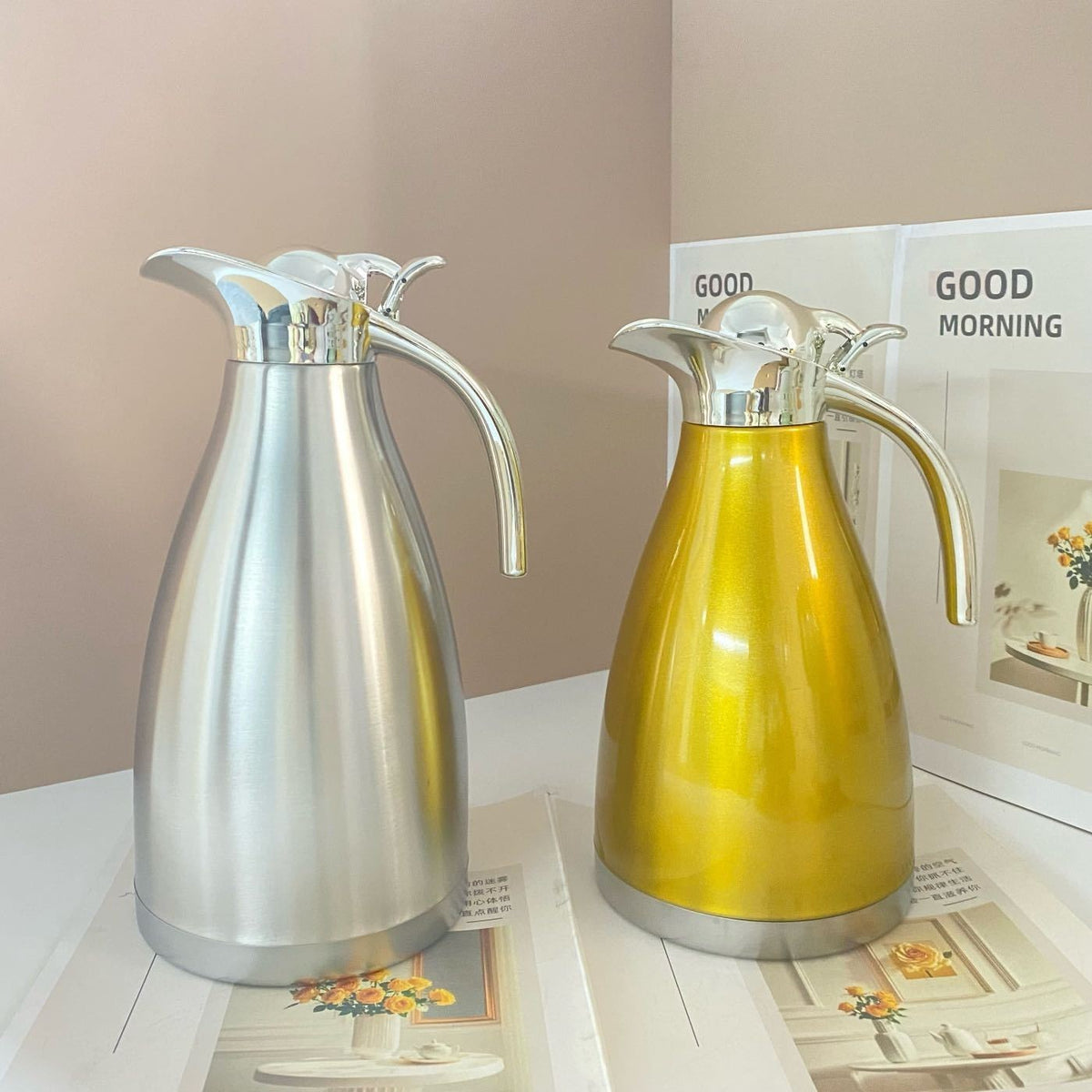 Thermal coffee carafe by Glow Ritual