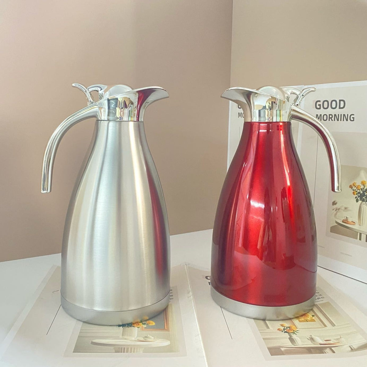 Thermal coffee carafe by Glow Ritual
